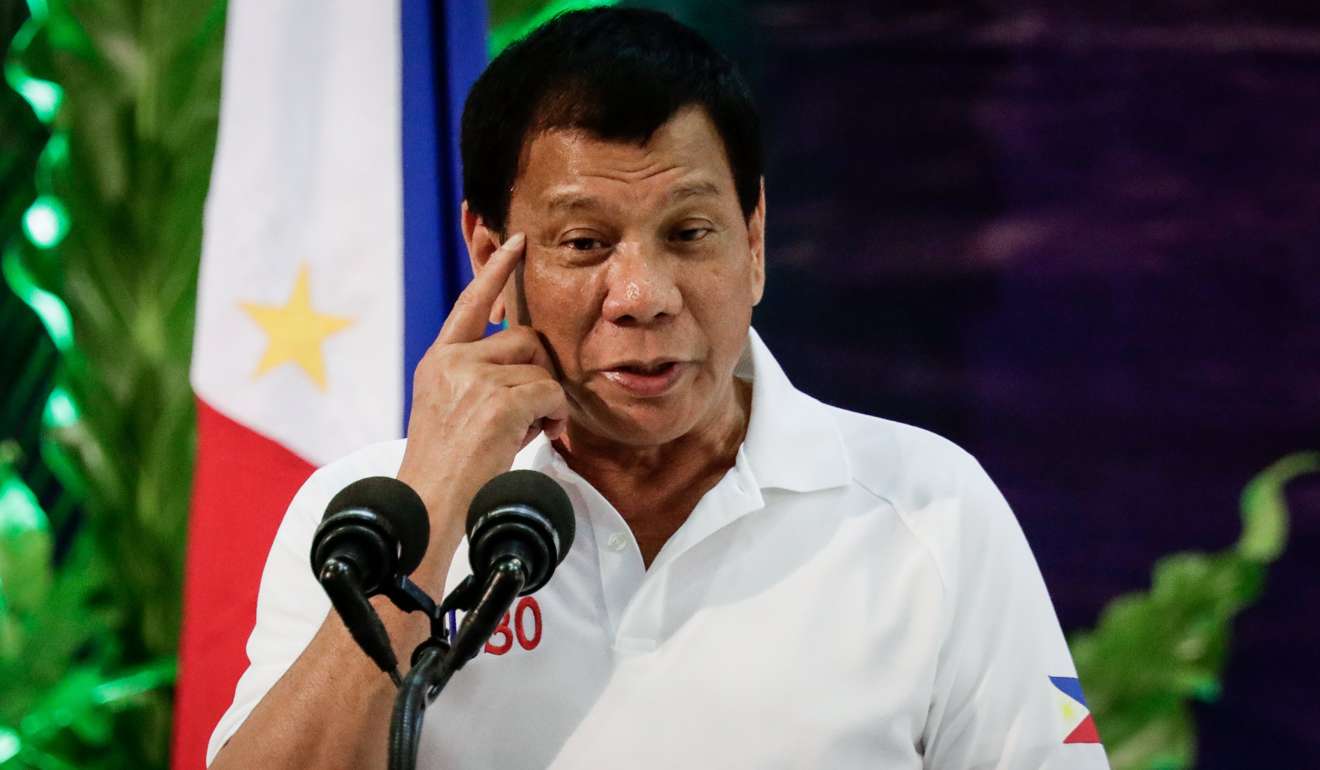 Philippine President Rodrigo Duterte. Photo; EPA