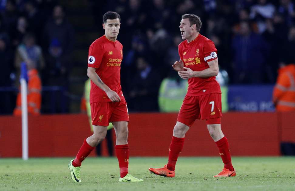 Milner has become Liverpool’s captain in the absence of Jordan Henderson. Photo: Reuters