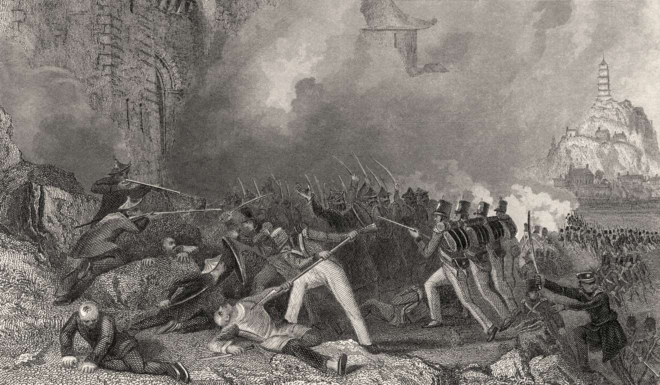 British troops during the Battle of Zhenjiang in 1842. Image: Handout