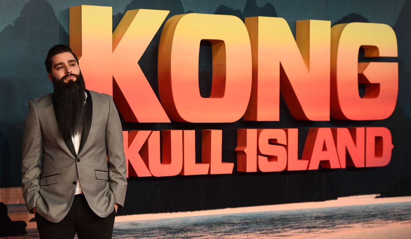 Director Jordan Vogt-Roberts at the European premiere of Kong: Skull Island in London last month. Photo: AFP
