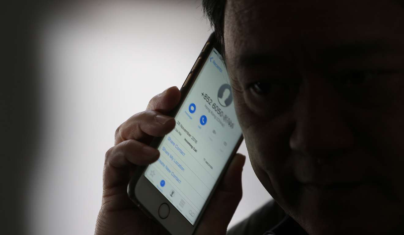 Cold calling is on the rise in Hong Kong. Picture: Dickson Lee