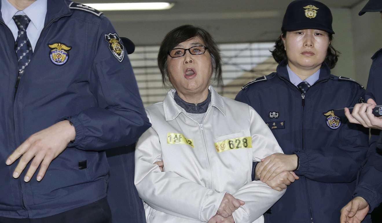 Choi Soon-sil is already on trial. Photo: AP