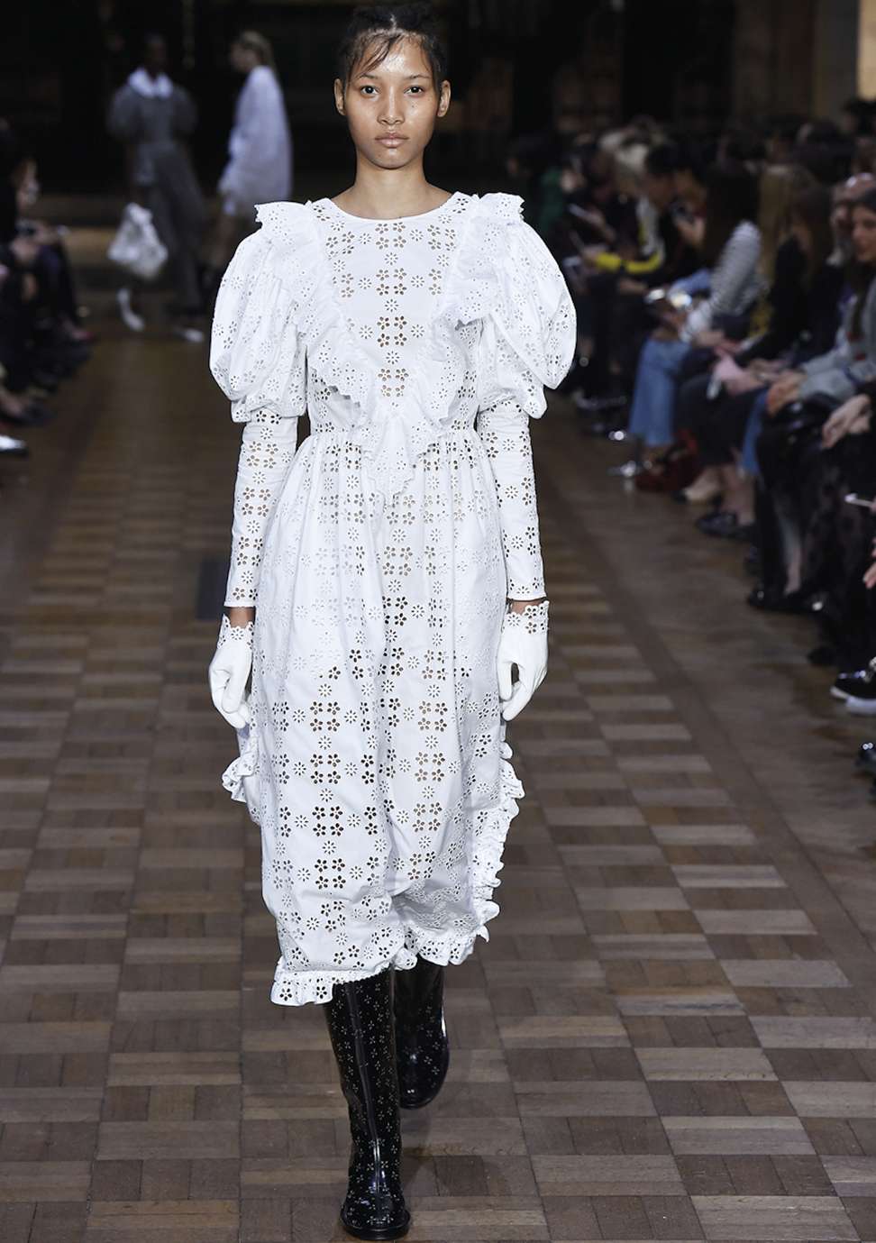 A dress from Simone Rocha for spring-summer 2017 at London Fashion Week in September.
