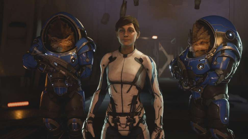 A screen grab from Mass Effect: Andromeda.