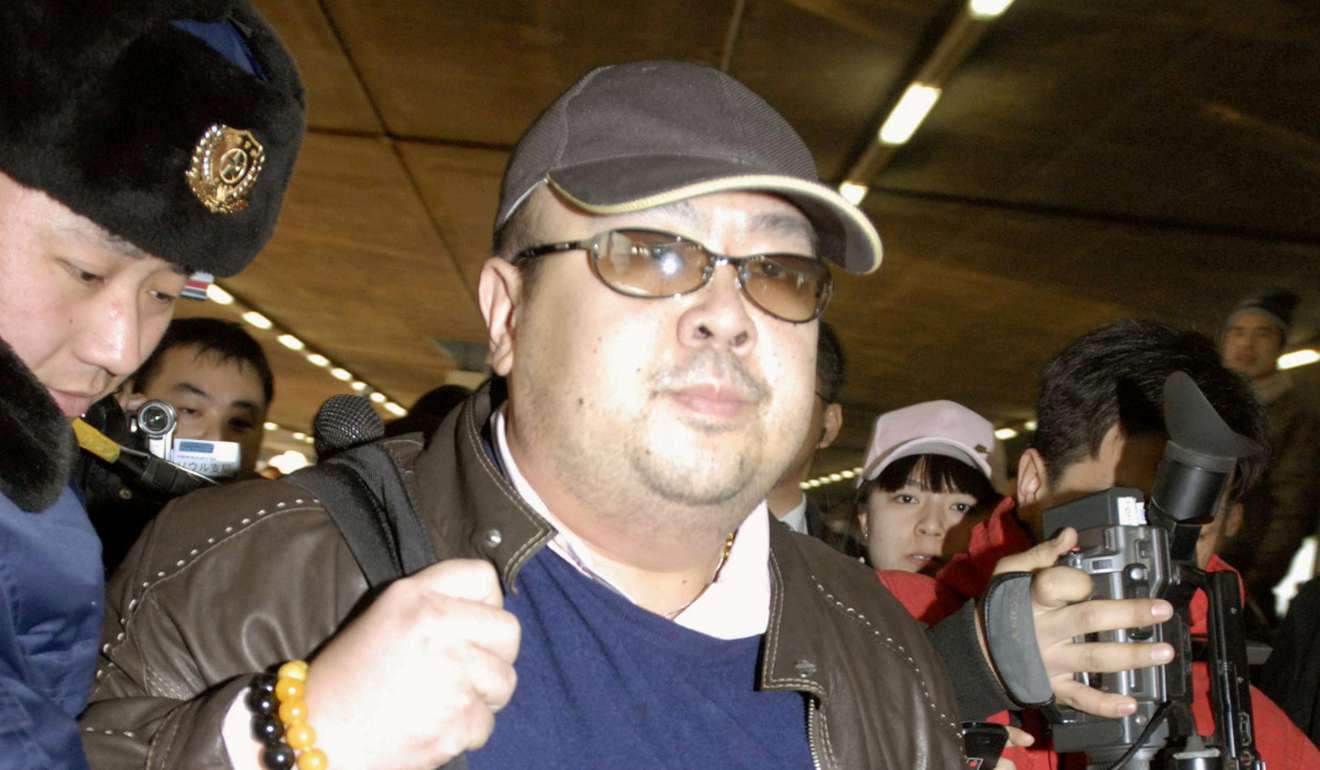 Kim Jong-nam, pictured in 2007, was killed seven weeks ago when the nerve agent VX was apparently smeared on his face. Photo: Reuters