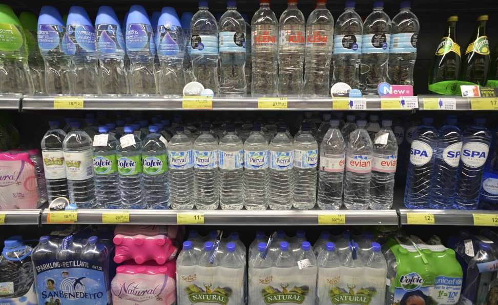 It takes an average of three litres of water to manufacture one bottle of drinking water. Photo: Antony Dickson