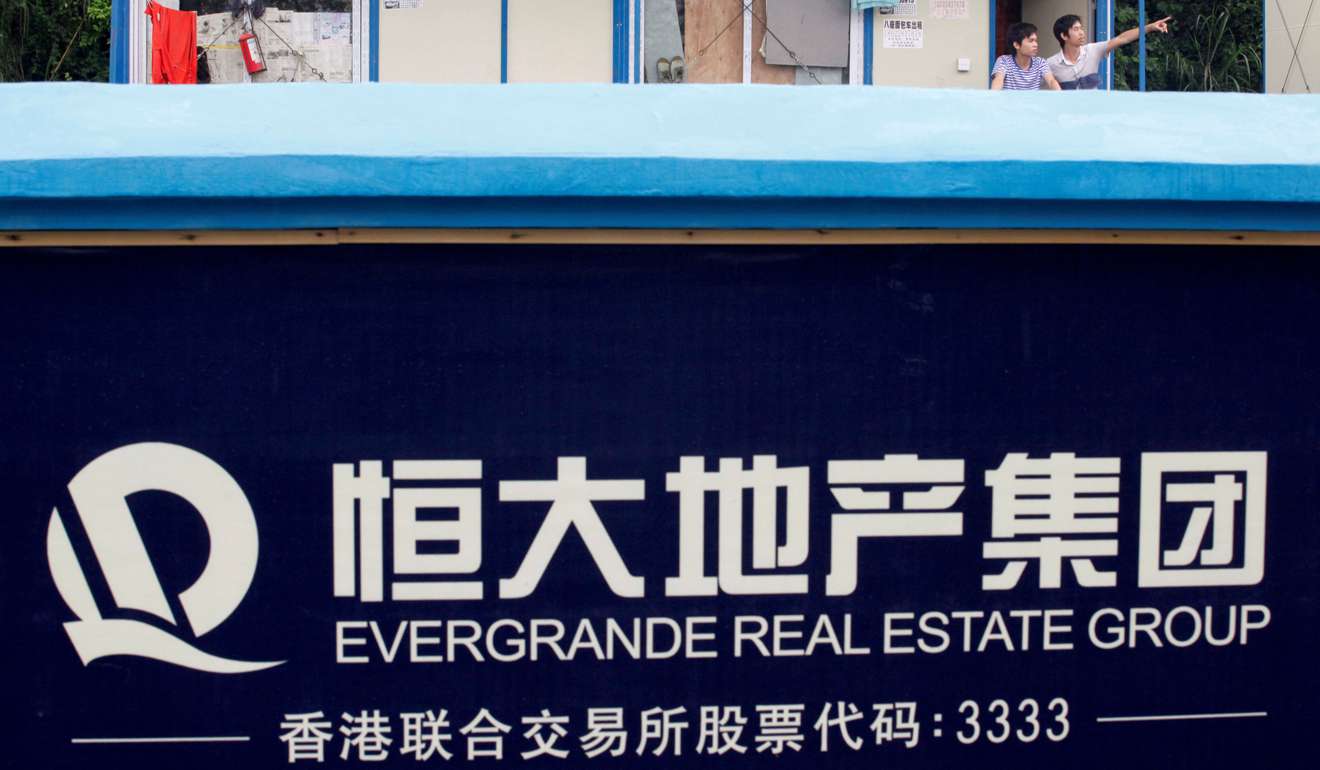 Property developer Evergrande Real Estate Group bought back for the first time since January 2016. Photo: Reuters