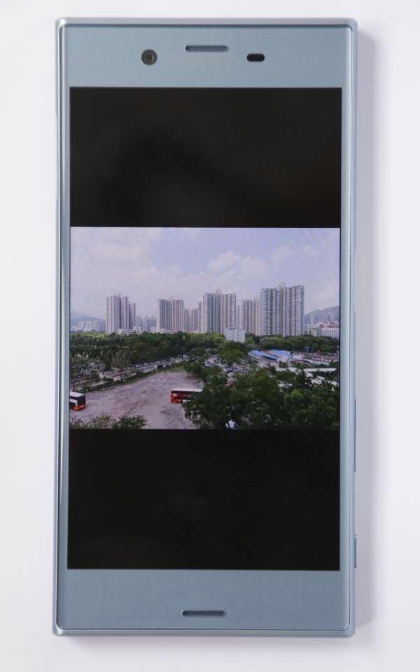 Screen shot of the daylight photo as it looks on the Sony Xperia XZs’s screen. Photo: Antony Dickson