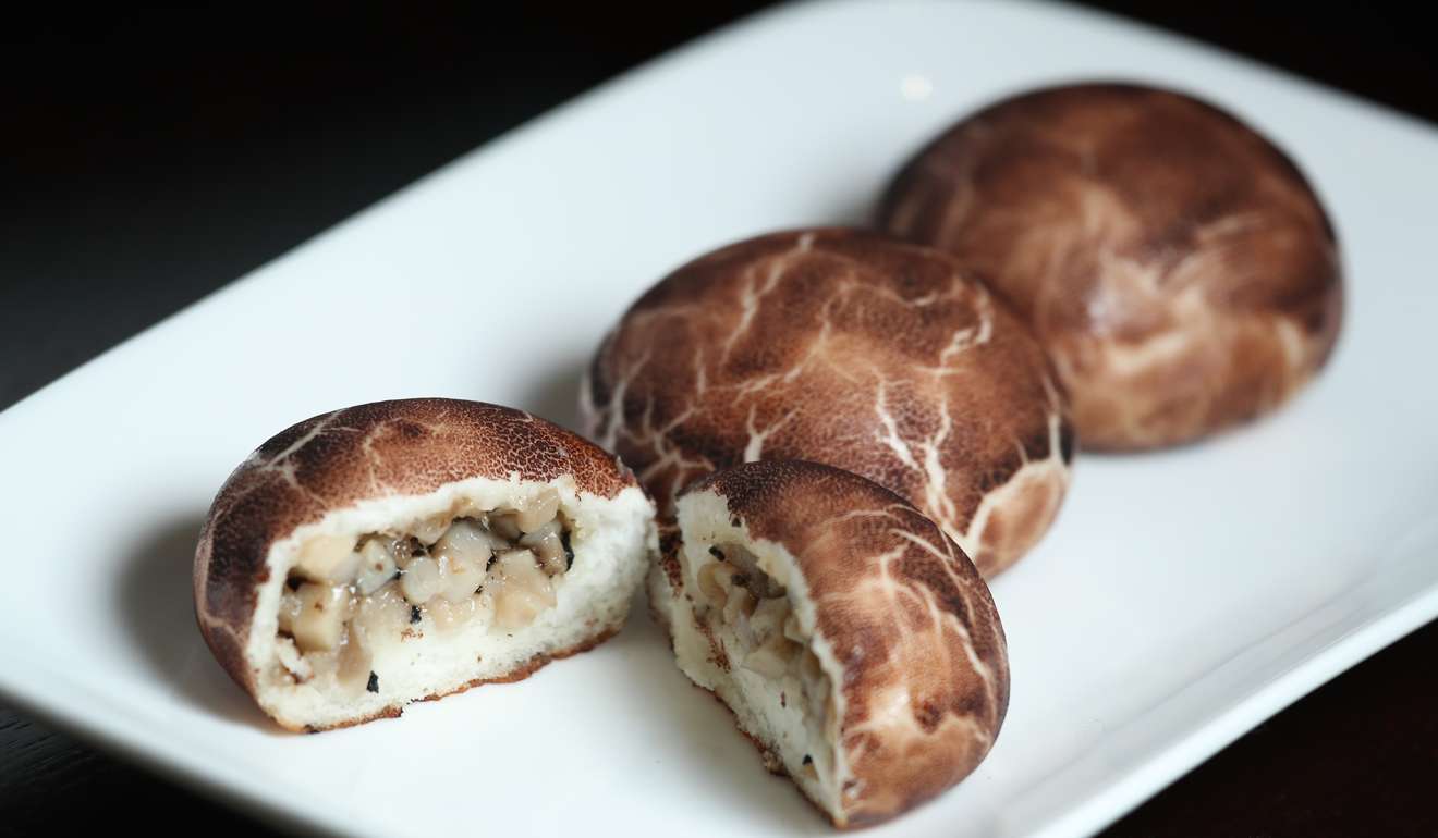 Pan-fried Bun with Truffle and Assorted Mushrooms at The Chin's restaurant in Central. Photo: Nora Tam