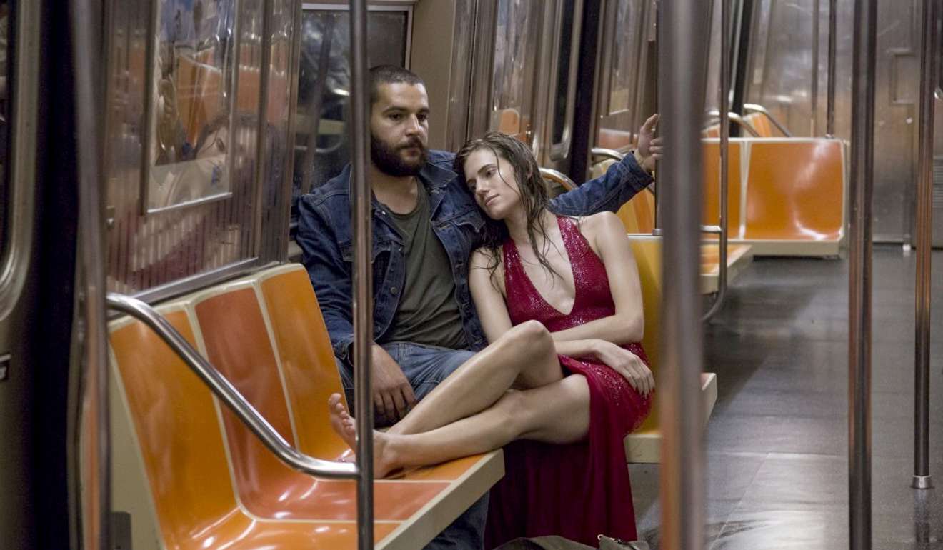 Williams with Christopher Abbott on Girls. Photo: Mark Schafer/HBO