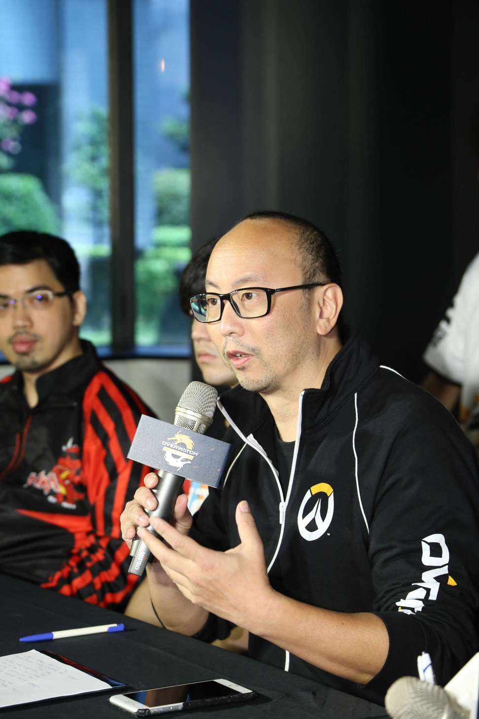 Eddy Meng, managing director of Blizzard Entertainment for Taiwan, Hong Kong and Macau, at the Overwatch Pacific Championship in Taipei. Photo: Ben Sin
