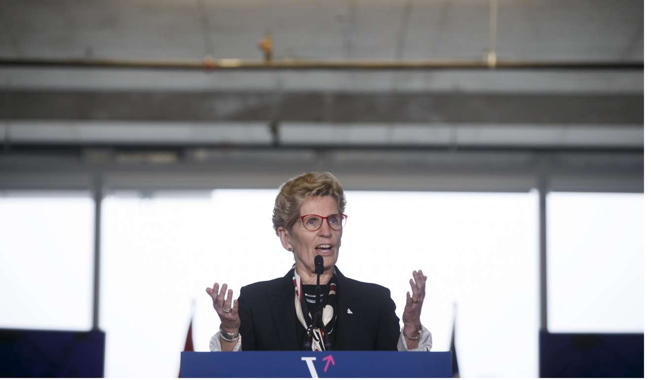 Kathleen Wynne, premier of Ontario, says the new foreign buyer tax is not targetting immigrants.Photo: Bloomberg
