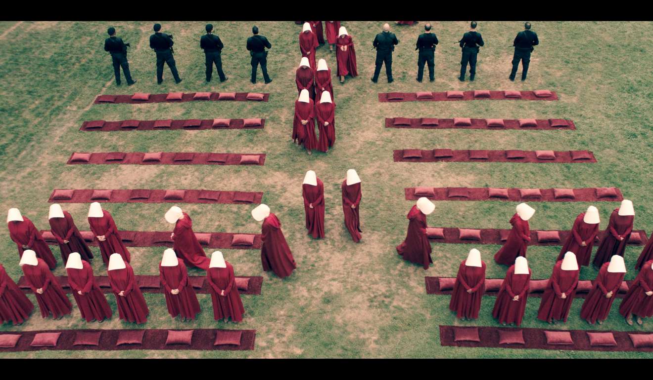 The Handmaids Tale is based on the 1985 novel by Margaret Atwood, which has risen to third in Amazon’s bestseller chart since Donald Trump’s election. Photo: Take Five-Hulu
