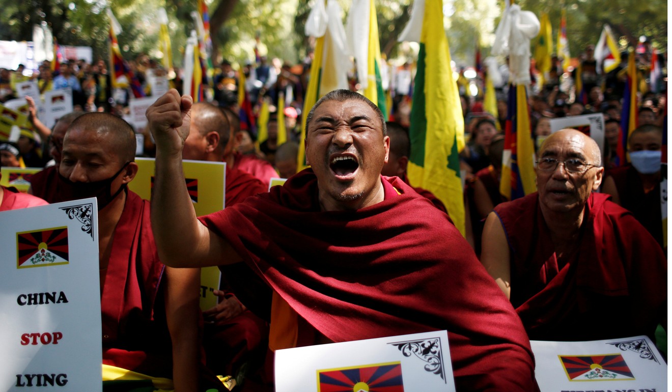 Thousands Of Tibetans Protest On Th Anniversary Of Uprising Against