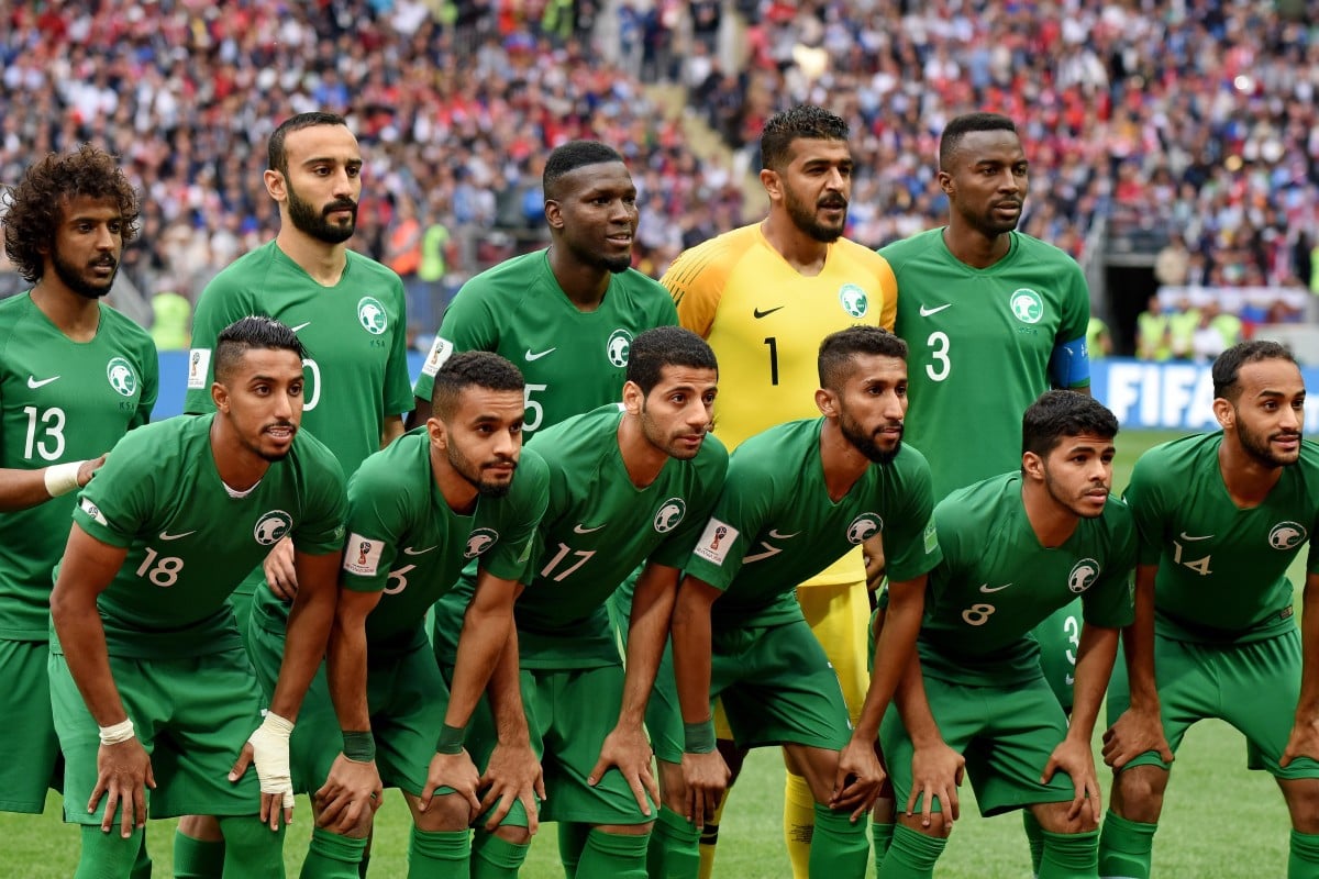 Image result for SAUDI ARABIA football team 2019