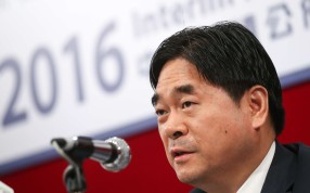 Wang Zhenhua, chairman and executive director of Future Land Development Holdings, says his company is on track for 100 billion yuan of housing sales in 2020. Photo: K. Y. Cheng