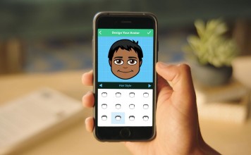 Snapchat Bitmoji allows you to create personalised emojis and send them over Snapchat. Photo: Bitmoji