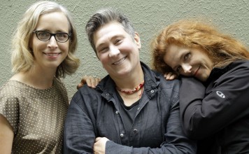 Singer-songwriters Laura Veirs (left), k.d. lang and Neko Case have joined forces to release an album. Photo: AP
