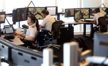 The upgraded traffic services system at the Marine Department in Sheung Wan. Photo: Edward Wong