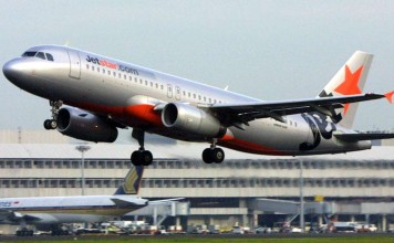 Jetstar Flight 27 was carrying 314 passengers when it diverted to Bali on Wednesday night. Photo: AFP