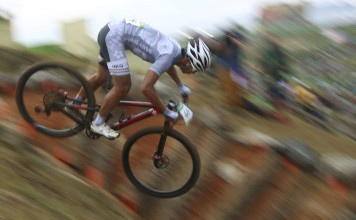 Chan Chun-hing of Hong Kong competes in Rio. Photo: Reuters