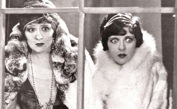 Irene Rich (left) and May McAvoy in Lady Windermere’s Fan, directed by Ernst Lubitsch.