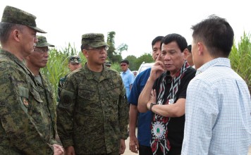 Duterte said the end of the ceasefire will come into force urging soldiers to prepare themselves for renewed hostilities with the group. Photo: EPA