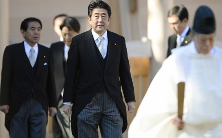 Japan's Prime Minister Shinzo Abe