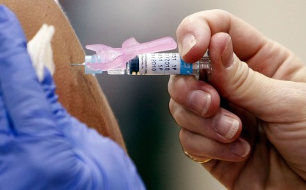 A “universal vaccine” is the holy grail of immunisation efforts against the  flu, a shape-shifting virus which kills up to half a million people each year,  according the World Health Organization. Photo: AFP