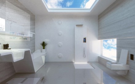 The bathroom of the future: hi-tech and highly functional The bathroom of the future: hi-tech and highly functional