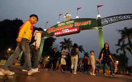 Hong Kong Disneyland on Lantau Island. There will come a time when Hong Kong people say “enough is enough – Hong Kong is ‘full’ and we want only things which are good for us”. Photo: Felix Wong