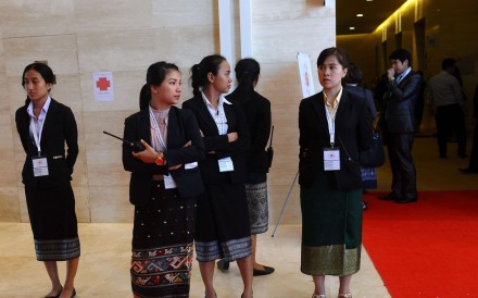 Many of the students said they were hoping to one day swap places with those they are assigned to protect. Photo: AFP Many of the students said they were hoping to one day swap places with those they are assigned to protect. Photo: AFP