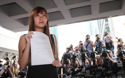 Yau Wai-ching (pictured) and Baggio Leung would need to return part of the salaries paid to their assistants to the government’s coffers after the Legco secretariat does its ­calculations. Photo: Edward Wong