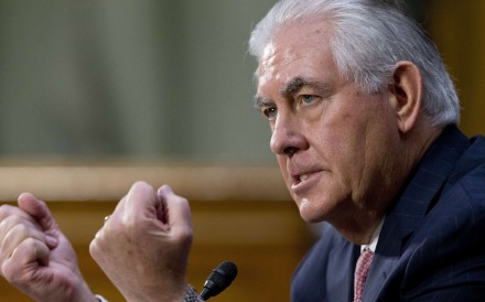 Tillerson also said the US was committed to the defence of Japan, in the event that China attempted to seize the disputed Senkaku Islands by force