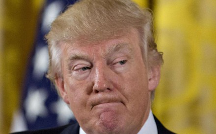 Since he was sworn in on Friday Trump’s White House has been pilloried for lying to the public about crowds at the inauguration, and the president himself for making a campaign-style speech before a memorial to fallen CIA officers. Photo: Bloomberg