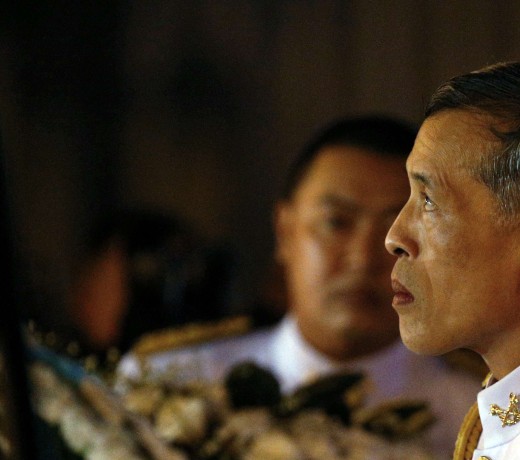 Thailand's Crown Prince Maha Vajiralongkorn attends an event commemorating the death of King Chulalongkorn, known as King Rama V. Photo: Reuters