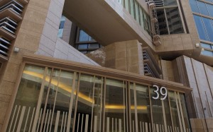 The 2,355 square foot unit on the 39th floor at 39 Conduit Road will be auctioned with an opening bid of HK$105 million. Photo: Sam Tsang