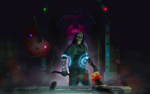 A still from the game Until Dawn: Rush of Blood.