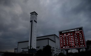 A newly launched waste-to-energy plant in Wujiang, Jiangsu province, is designed to blend into its surroundings, with its chimney disguised as a clock tower. Photo: Reuters