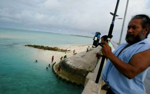 The island nation of Kiribati established a large shark sanctuary that will help ensure the creatures are protected across much of the central Pacific. Photo: AP