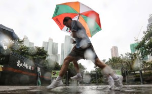 The drop in temperatures this week will be accompanied by mostly overcast and rainy weather, especially for tomorrow and Wednesday. Photo: Felix Wong