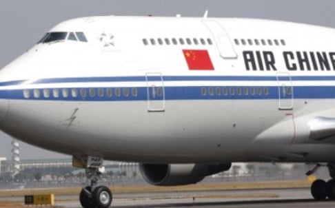 A file picture of an Air China aircraft. Passengers on the flight that turned back resumed their journey on another airliner, according to a civil aviation website report. Photo: EPA