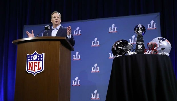 Roger Goodell says NFL 'moving on' from Deflategate drama ahead of Super Bowl 51
