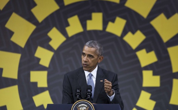 US President Barack Obama speaks during a news conference at the Apec 2016 CEO Summit in Lima, Peru, on Sunday. Photo: Bloomberg US President Barack Obama speaks during a news conference at the Apec 2016 CEO Summit in Lima, Peru, on Sunday. Photo: Bloomberg