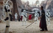 Donnie Yen, armed with nothing more than a stick, prepares to do battle with Imperial stormtroopers in the new trailer for Rogue One. Photo: Disney Donnie Yen, armed with nothing more than a stick, prepares to do battle with Imperial stormtroopers in the new trailer for Rogue One. Photo: Disney