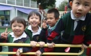 Children at an international kindergarten in Hong Kong. Their parents are probably not having as much fun with the fees. Photo: K. Y. Cheng