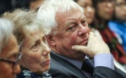 Chris Patten did not mince words when he addressed students about independence. Photo: Felix Wong