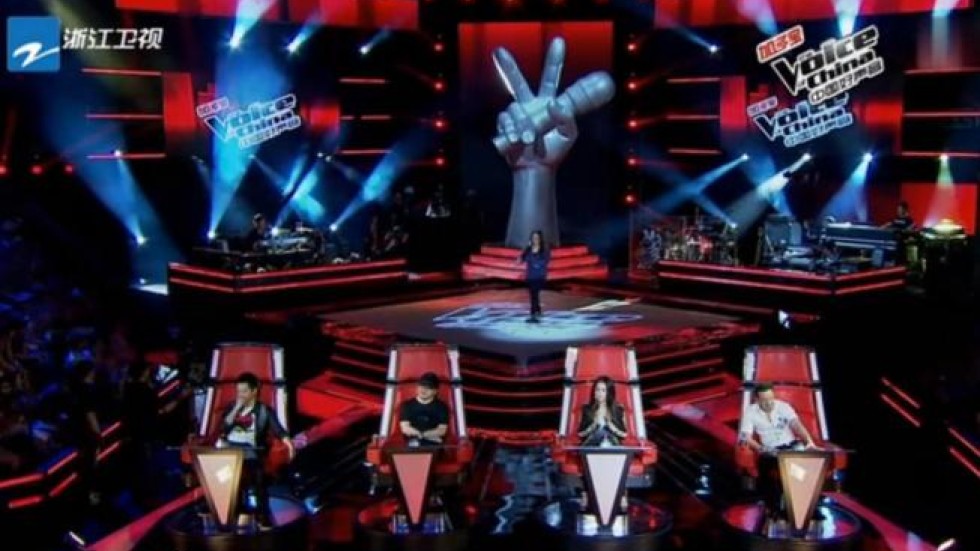 The Voice of China reality television show attracts more than 120