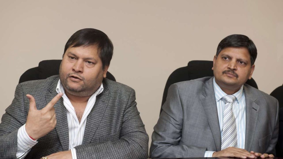 Ajay and Atul Gupta. Photo: Getty Images