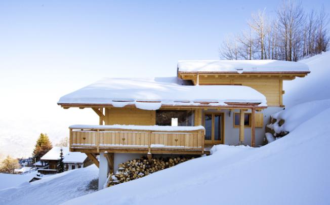 Chalet Lune is a four-bedroom luxury chalet available through The Hideaways Club in the Swiss resort of Nendaz. Photo: SCMP